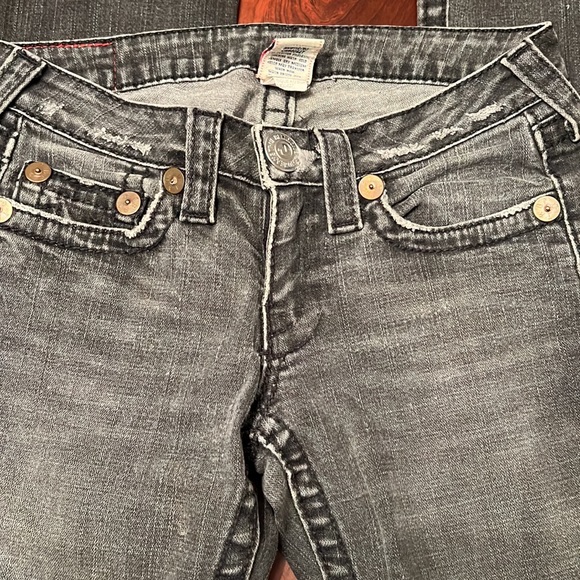 True Religion grey washed jeans - Picture 5 of 10